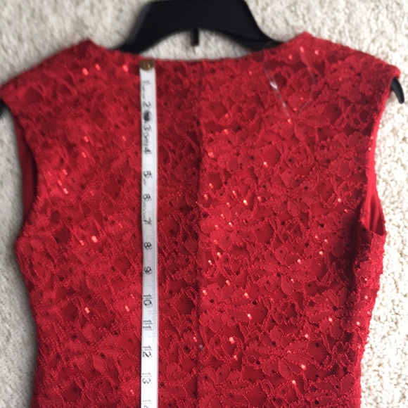 Evening Red Dress - Picture 5 of 9